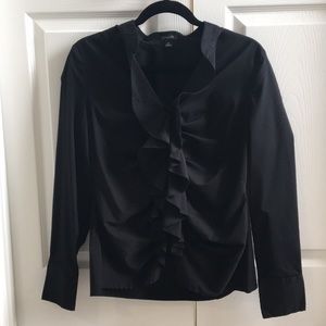 Ann Taylor ruffle top - excellent condition!